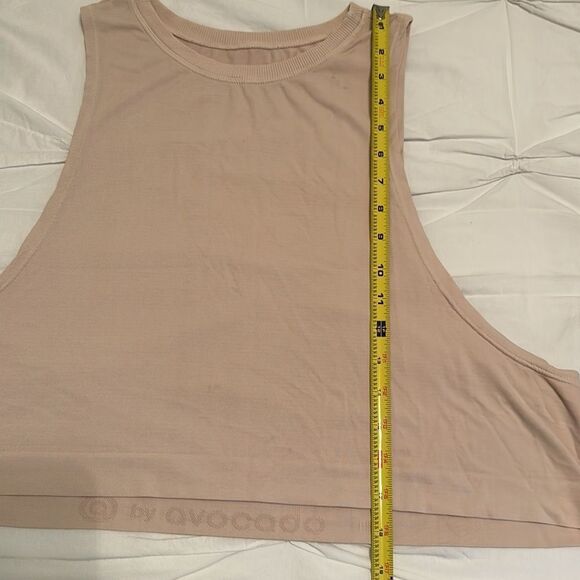 NWOT A by Avocado “Go-To Tank” Cropped Workout Tank in Mauve/Light Pink Size M - Picture 11 of 13